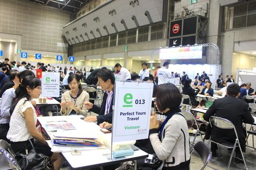 Các doanh nghiệp du lịch Việt Nam tại Hội chợ “Visit Japan Travel Mart 2014” và “Visit Japan MICE Mart 2014” được tổ chức tại Nhật Bản